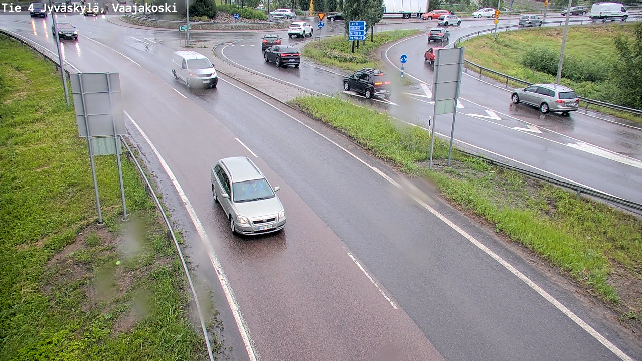 Kelikamerat Kuva Tie 4 Jyväskylä, Vaajakoski, Jyväskylä, Keski-Suomi