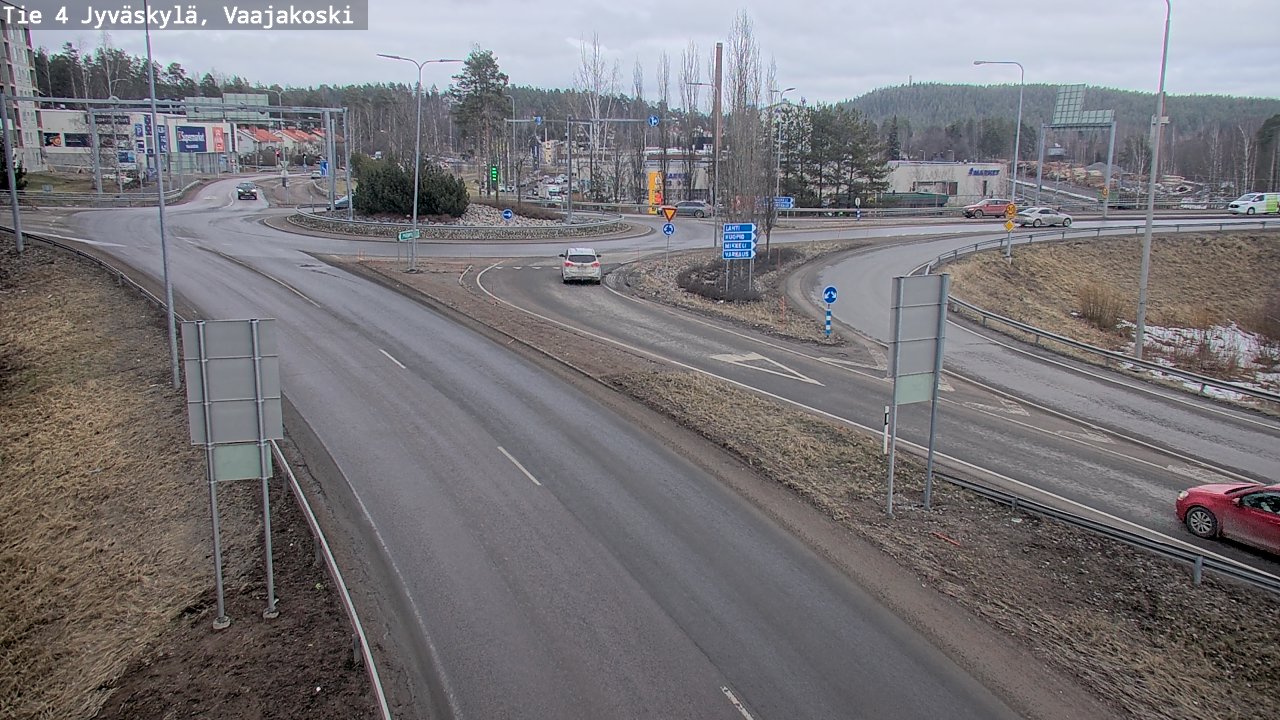 Kelikamerat Kuva Tie 4 Jyväskylä, Vaajakoski, Jyväskylä, Keski-Suomi