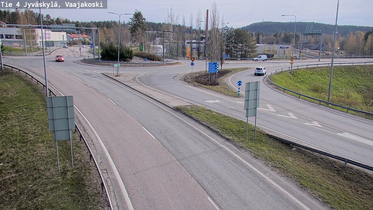 Weather Camera Image Road 4 Jyväskylä, Vaajakoski, Jyväskylä, Keski-Suomi