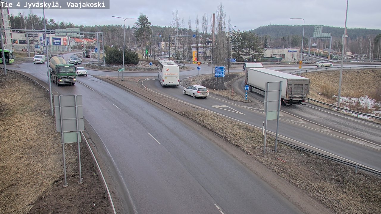 Kelikamerat Kuva Tie 4 Jyväskylä, Vaajakoski, Jyväskylä, Keski-Suomi