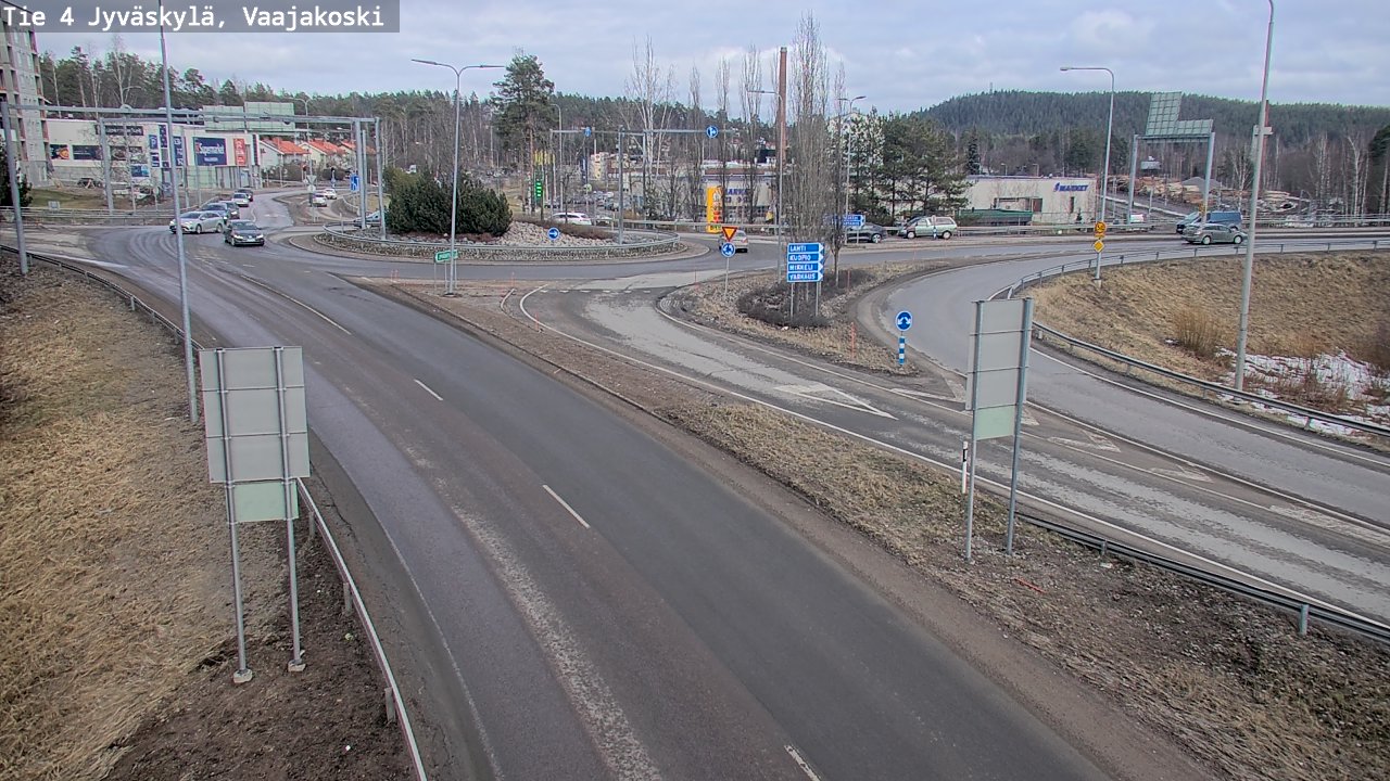 Kelikamerat Kuva Tie 4 Jyväskylä, Vaajakoski, Jyväskylä, Keski-Suomi