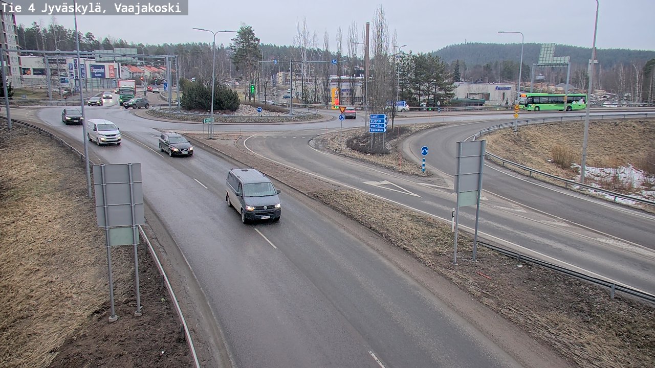 Kelikamerat Kuva Tie 4 Jyväskylä, Vaajakoski, Jyväskylä, Keski-Suomi