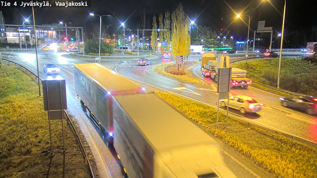 Kelikamerat Kuva Tie 4 Jyväskylä, Vaajakoski, Jyväskylä, Keski-Suomi