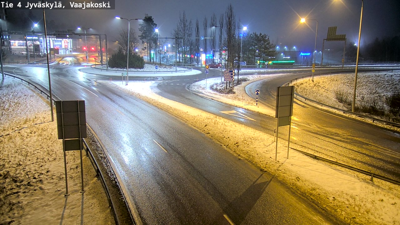 Weather Camera Image Väg 4 Jyväskylä, Vaajakoski, Jyväskylä, Keski-Suomi