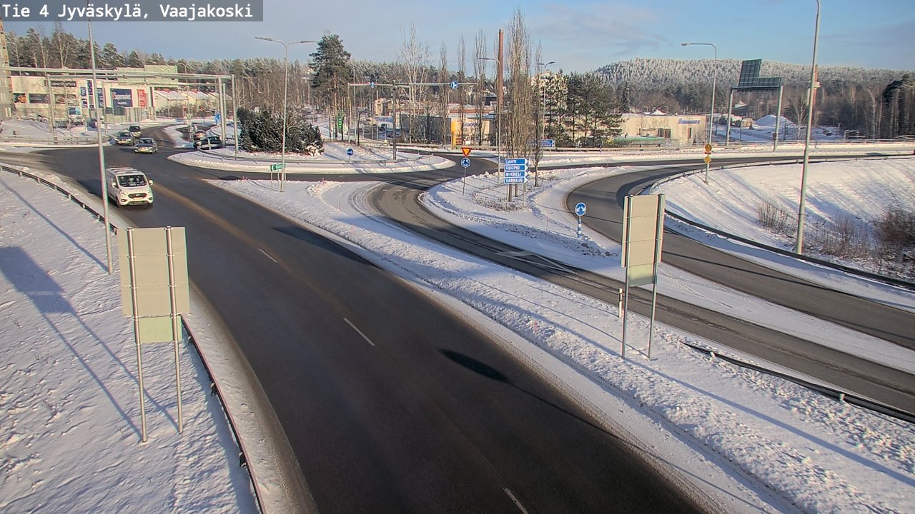 Kelikamerat Kuva Tie 4 Jyväskylä, Vaajakoski, Jyväskylä, Keski-Suomi