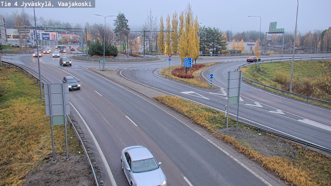 Kelikamerat Kuva Tie 4 Jyväskylä, Vaajakoski, Jyväskylä, Keski-Suomi