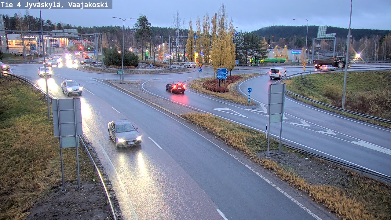 Kelikamerat Kuva Tie 4 Jyväskylä, Vaajakoski, Jyväskylä, Keski-Suomi