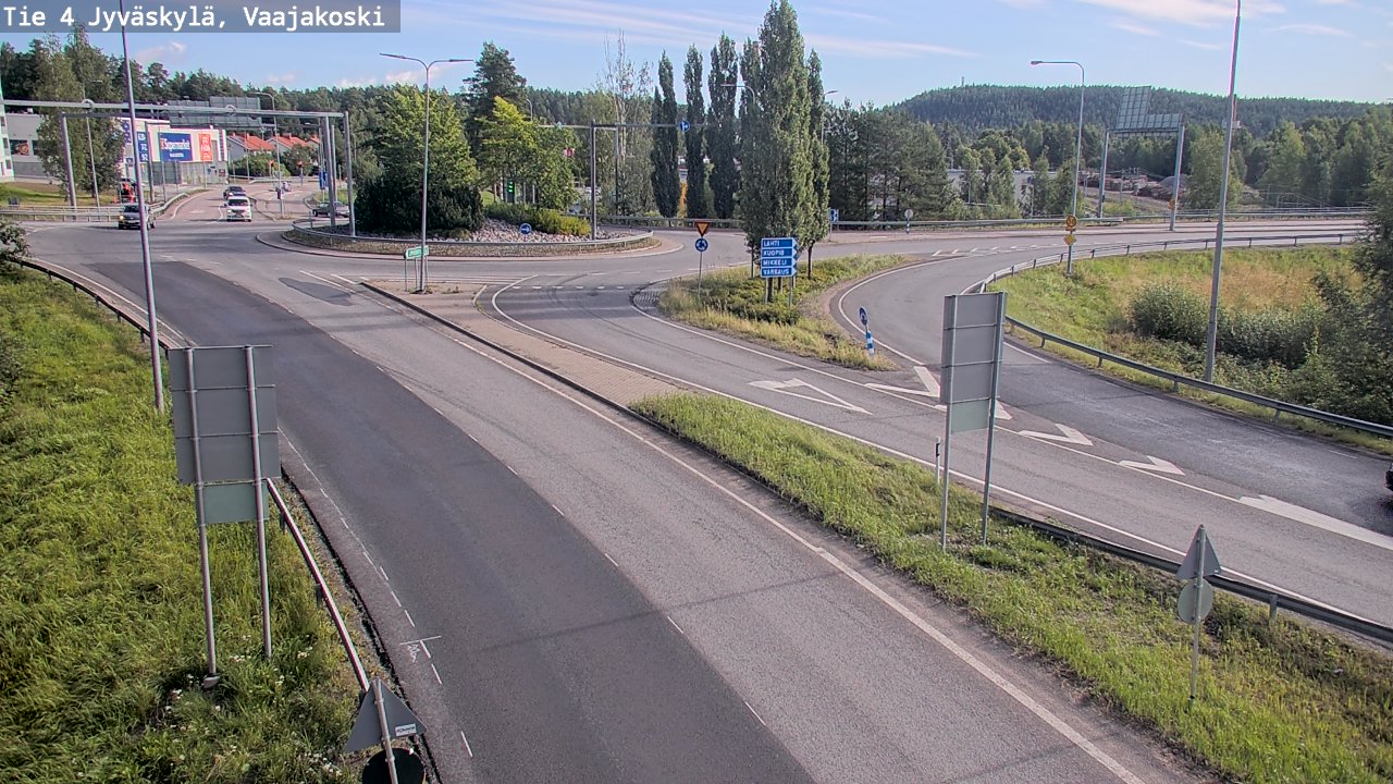 Kelikamerat Kuva Tie 4 Jyväskylä, Vaajakoski, Jyväskylä, Keski-Suomi