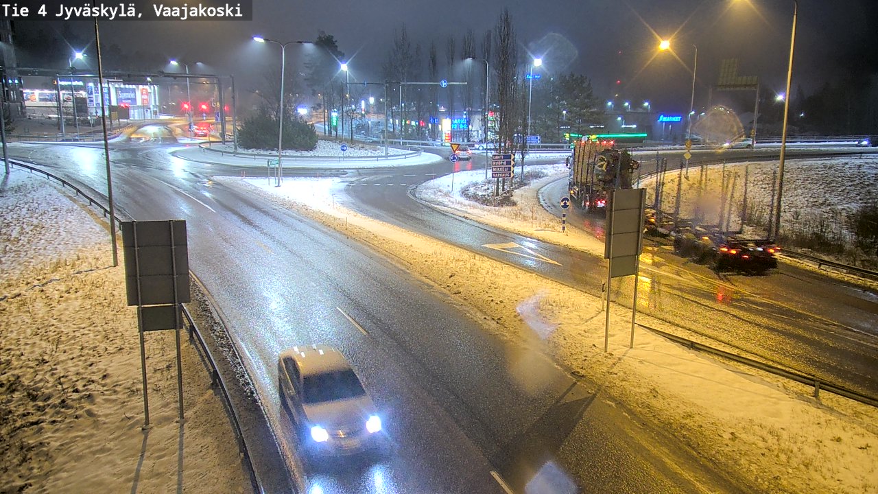 Weather Camera Image Väg 4 Jyväskylä, Vaajakoski, Jyväskylä, Keski-Suomi
