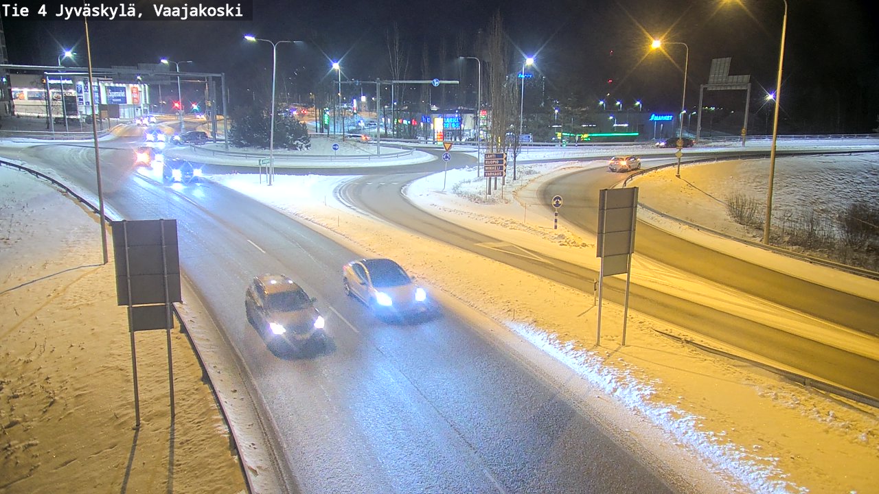 Kelikamerat Kuva Tie 4 Jyväskylä, Vaajakoski, Jyväskylä, Keski-Suomi