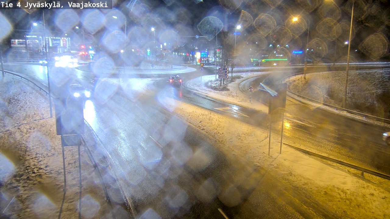 Weather Camera Image Väg 4 Jyväskylä, Vaajakoski, Jyväskylä, Keski-Suomi