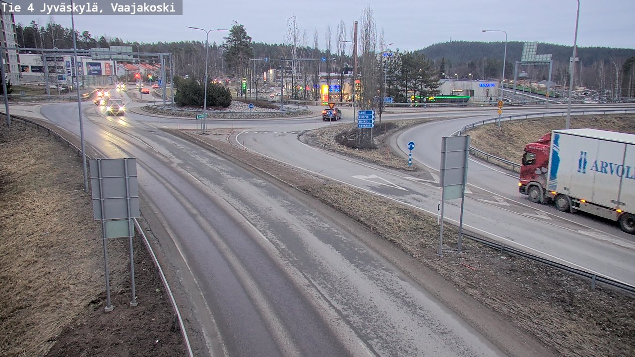 Kelikamerat Kuva Tie 4 Jyväskylä, Vaajakoski, Jyväskylä, Keski-Suomi