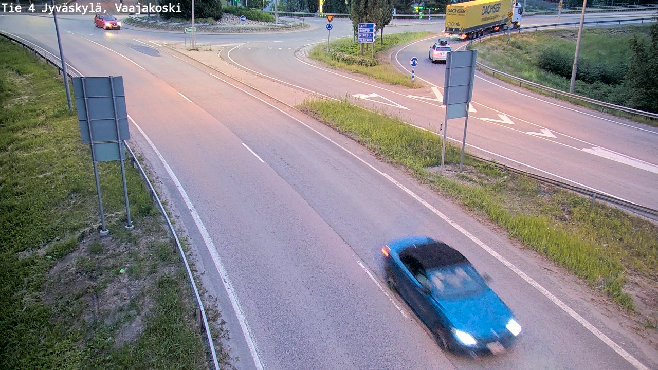Kelikamerat Kuva Tie 4 Jyväskylä, Vaajakoski, Jyväskylä, Keski-Suomi