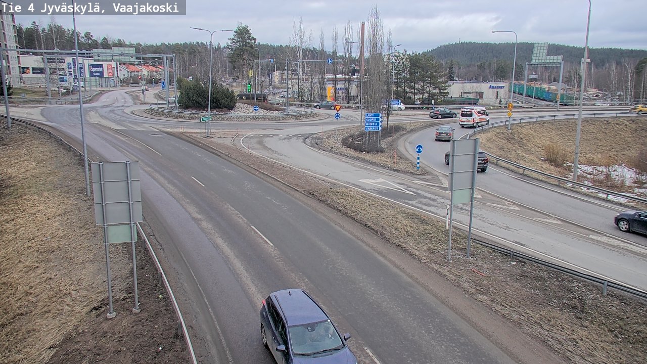 Kelikamerat Kuva Tie 4 Jyväskylä, Vaajakoski, Jyväskylä, Keski-Suomi