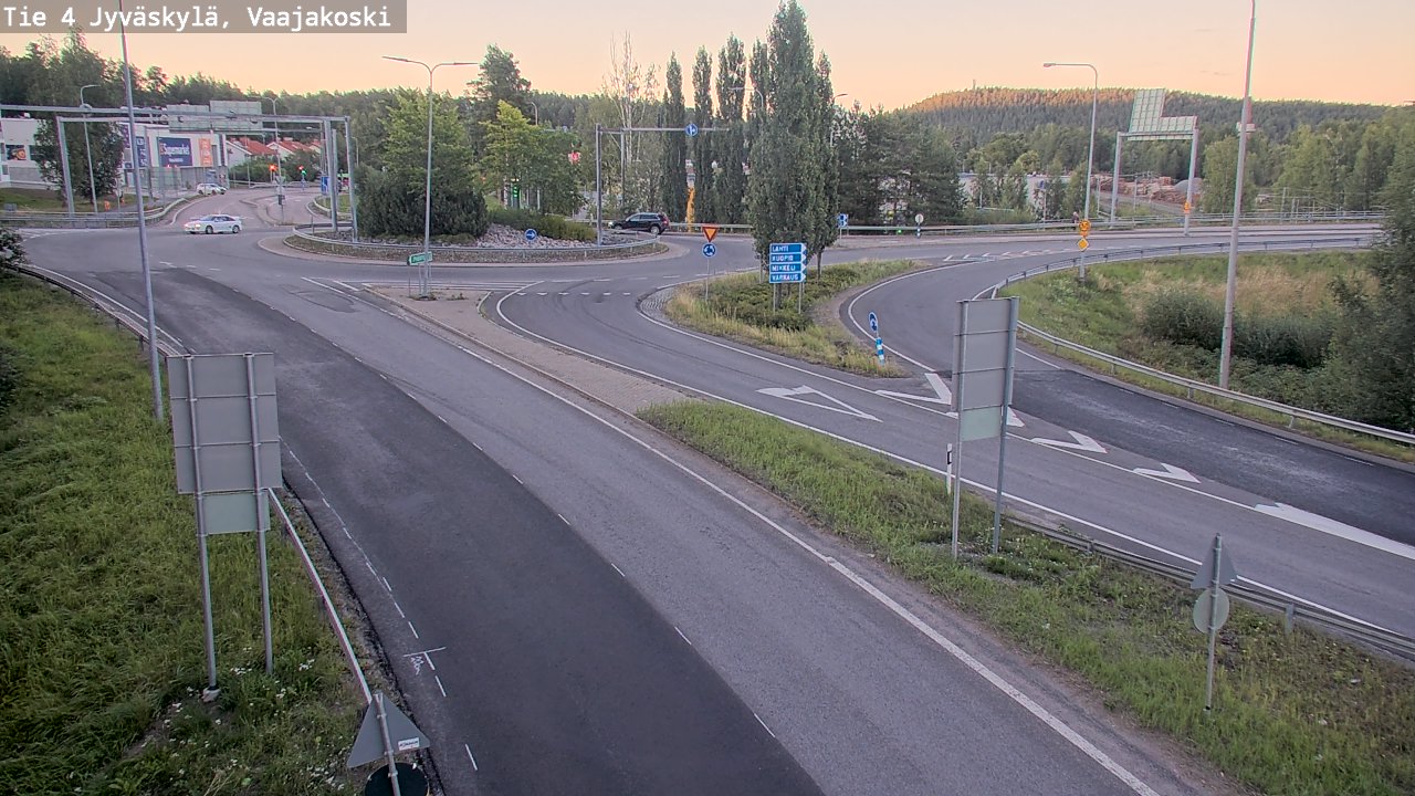 Kelikamerat Kuva Tie 4 Jyväskylä, Vaajakoski, Jyväskylä, Keski-Suomi