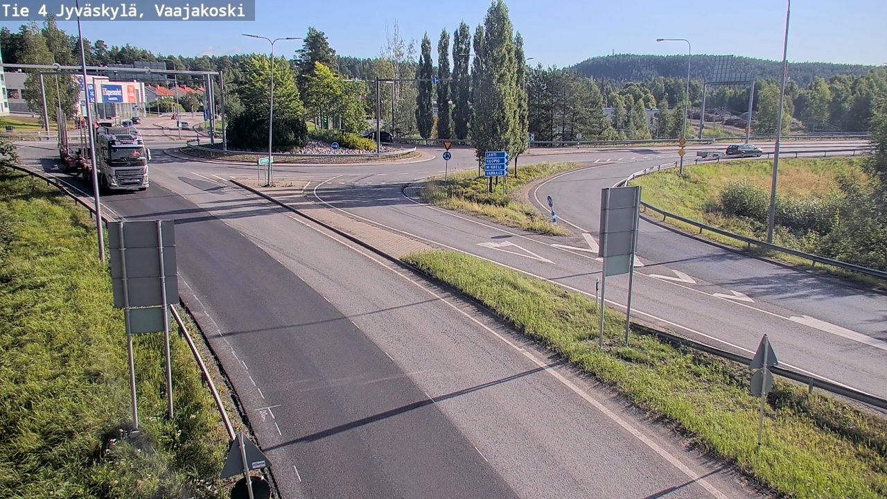 Kelikamerat Kuva Tie 4 Jyväskylä, Vaajakoski, Jyväskylä, Keski-Suomi