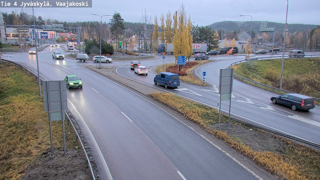 Kelikamerat Kuva Tie 4 Jyväskylä, Vaajakoski, Jyväskylä, Keski-Suomi