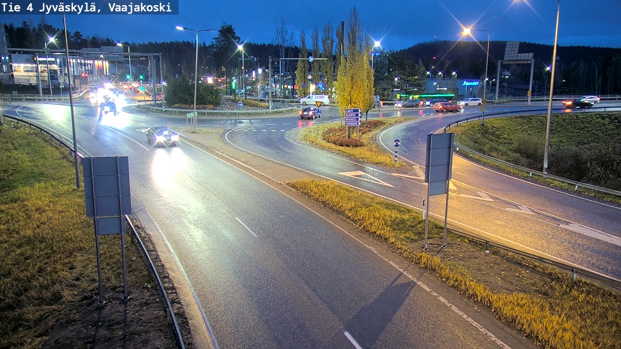 Kelikamerat Kuva Tie 4 Jyväskylä, Vaajakoski, Jyväskylä, Keski-Suomi