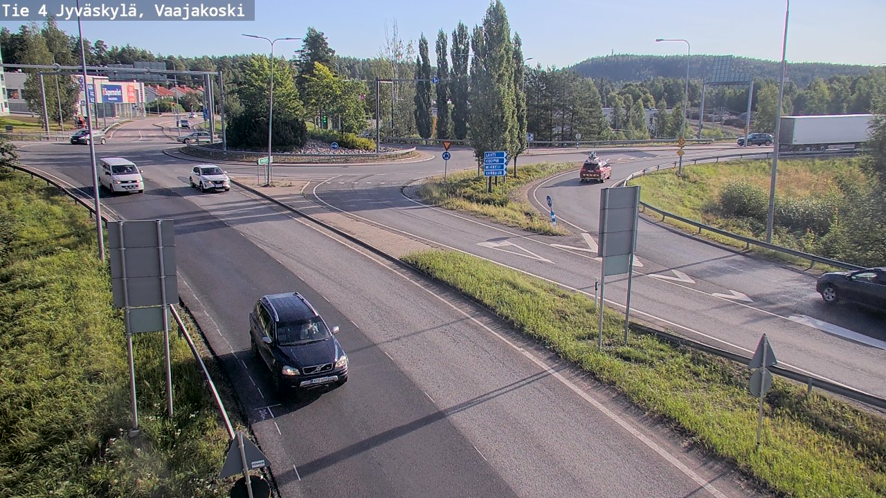 Kelikamerat Kuva Tie 4 Jyväskylä, Vaajakoski, Jyväskylä, Keski-Suomi