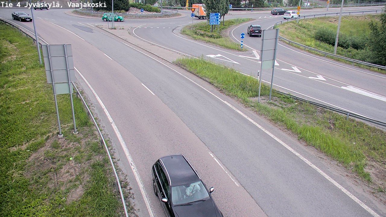 Kelikamerat Kuva Tie 4 Jyväskylä, Vaajakoski, Jyväskylä, Keski-Suomi