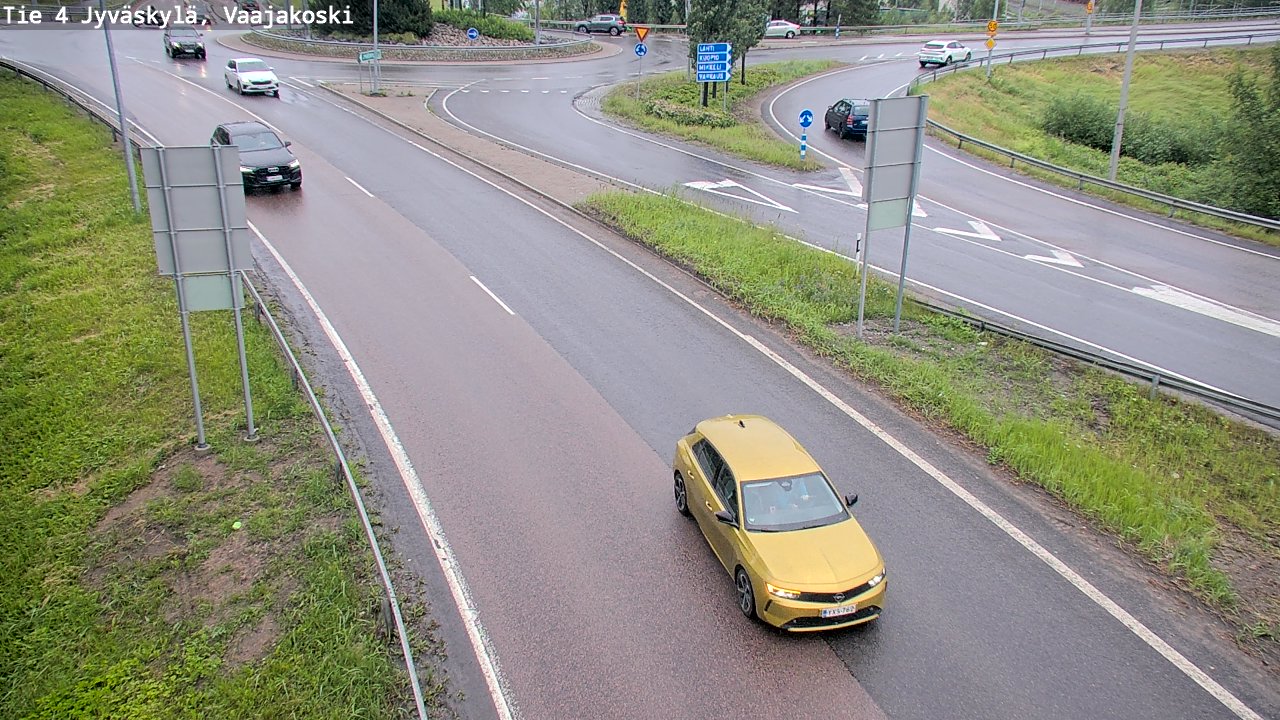 Kelikamerat Kuva Tie 4 Jyväskylä, Vaajakoski, Jyväskylä, Keski-Suomi