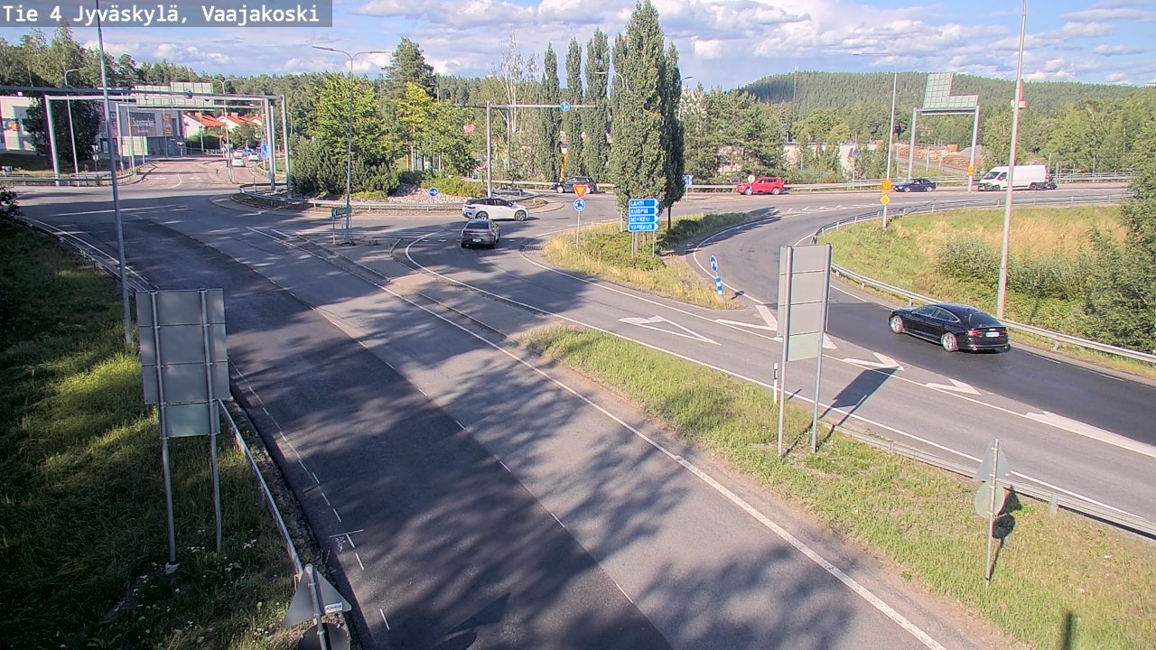 Kelikamerat Kuva Tie 4 Jyväskylä, Vaajakoski, Jyväskylä, Keski-Suomi