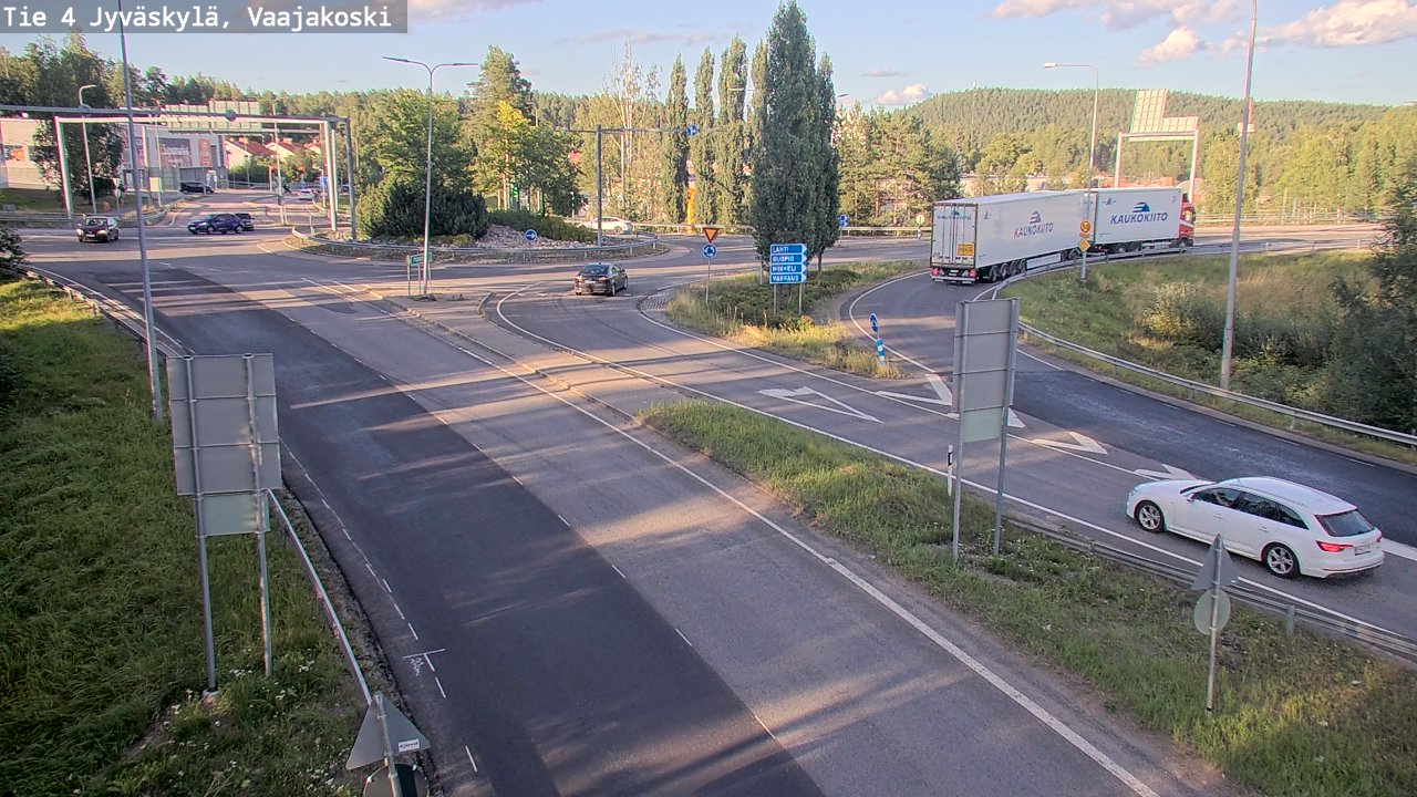 Kelikamerat Kuva Tie 4 Jyväskylä, Vaajakoski, Jyväskylä, Keski-Suomi