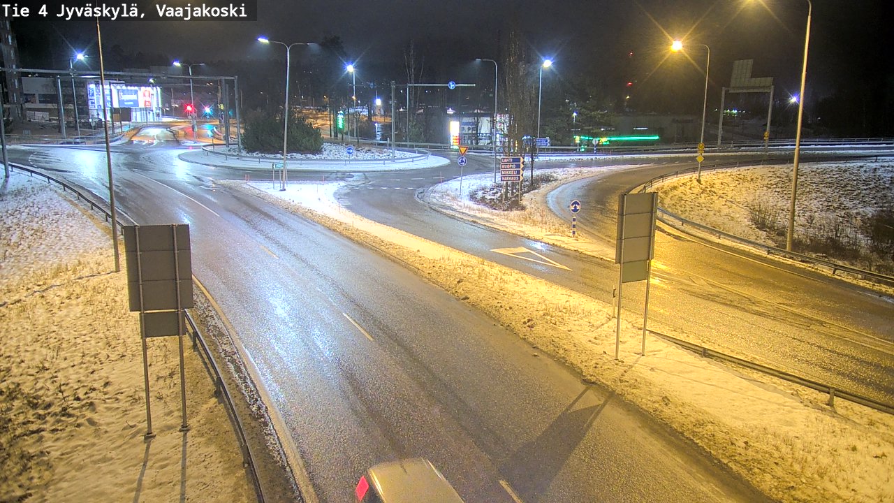 Weather Camera Image Väg 4 Jyväskylä, Vaajakoski, Jyväskylä, Keski-Suomi