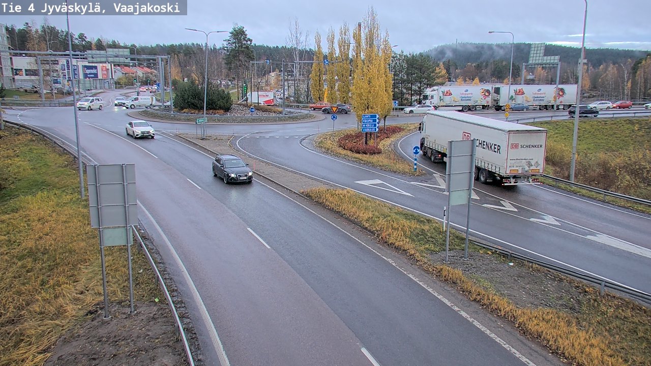 Kelikamerat Kuva Tie 4 Jyväskylä, Vaajakoski, Jyväskylä, Keski-Suomi