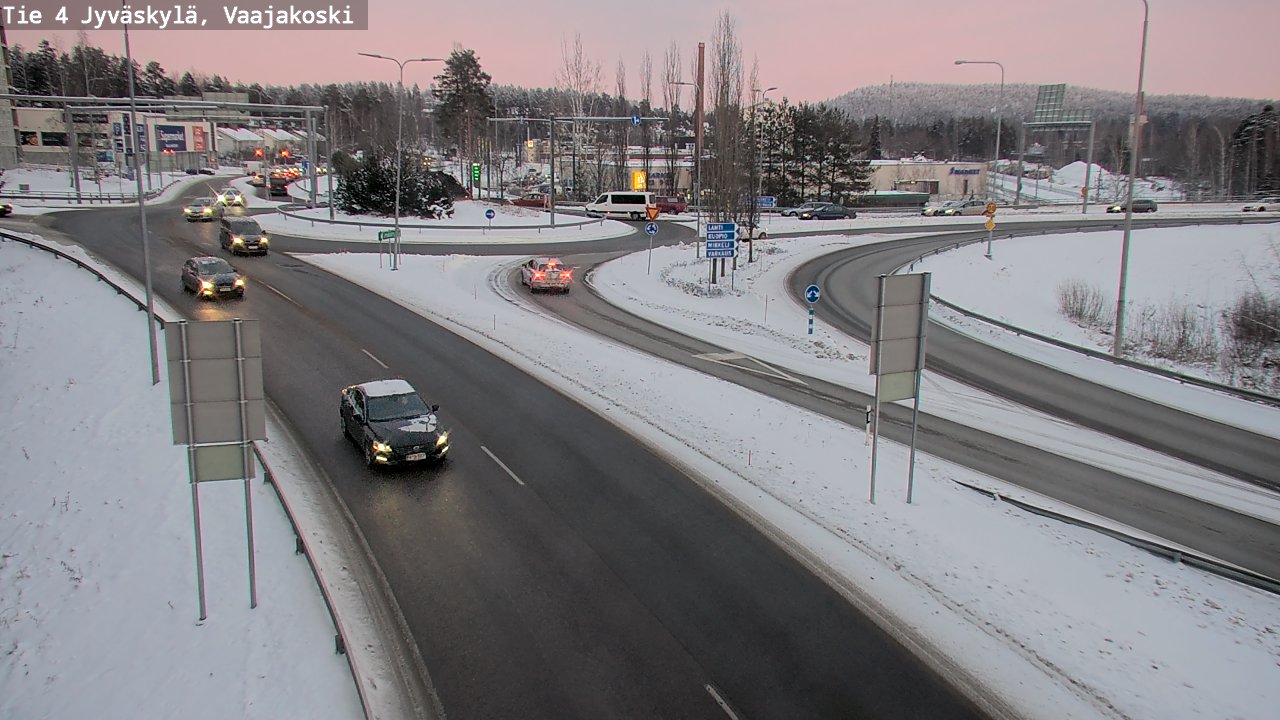 Kelikamerat Kuva Tie 4 Jyväskylä, Vaajakoski, Jyväskylä, Keski-Suomi