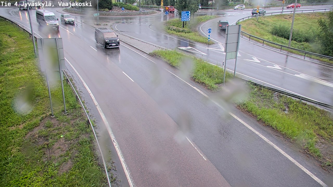 Kelikamerat Kuva Tie 4 Jyväskylä, Vaajakoski, Jyväskylä, Keski-Suomi