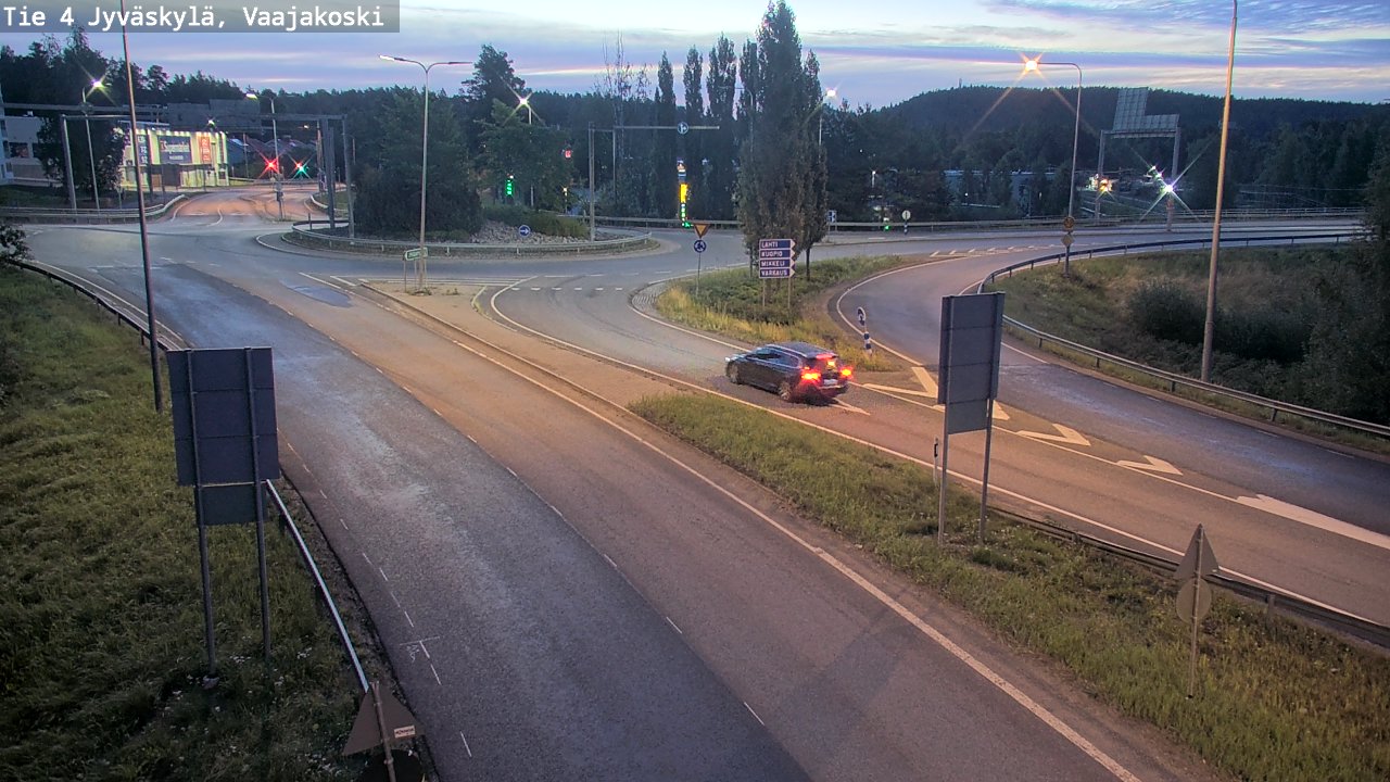 Kelikamerat Kuva Tie 4 Jyväskylä, Vaajakoski, Jyväskylä, Keski-Suomi