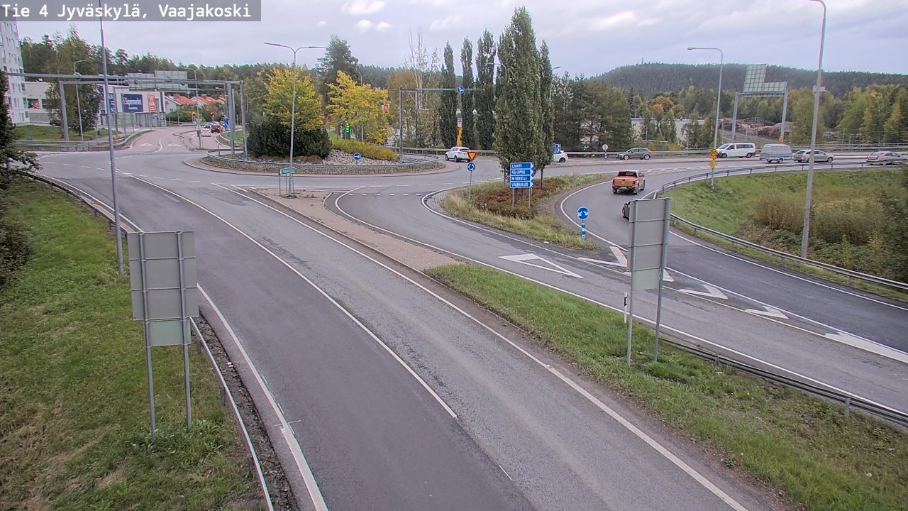Kelikamerat Kuva Tie 4 Jyväskylä, Vaajakoski, Jyväskylä, Keski-Suomi
