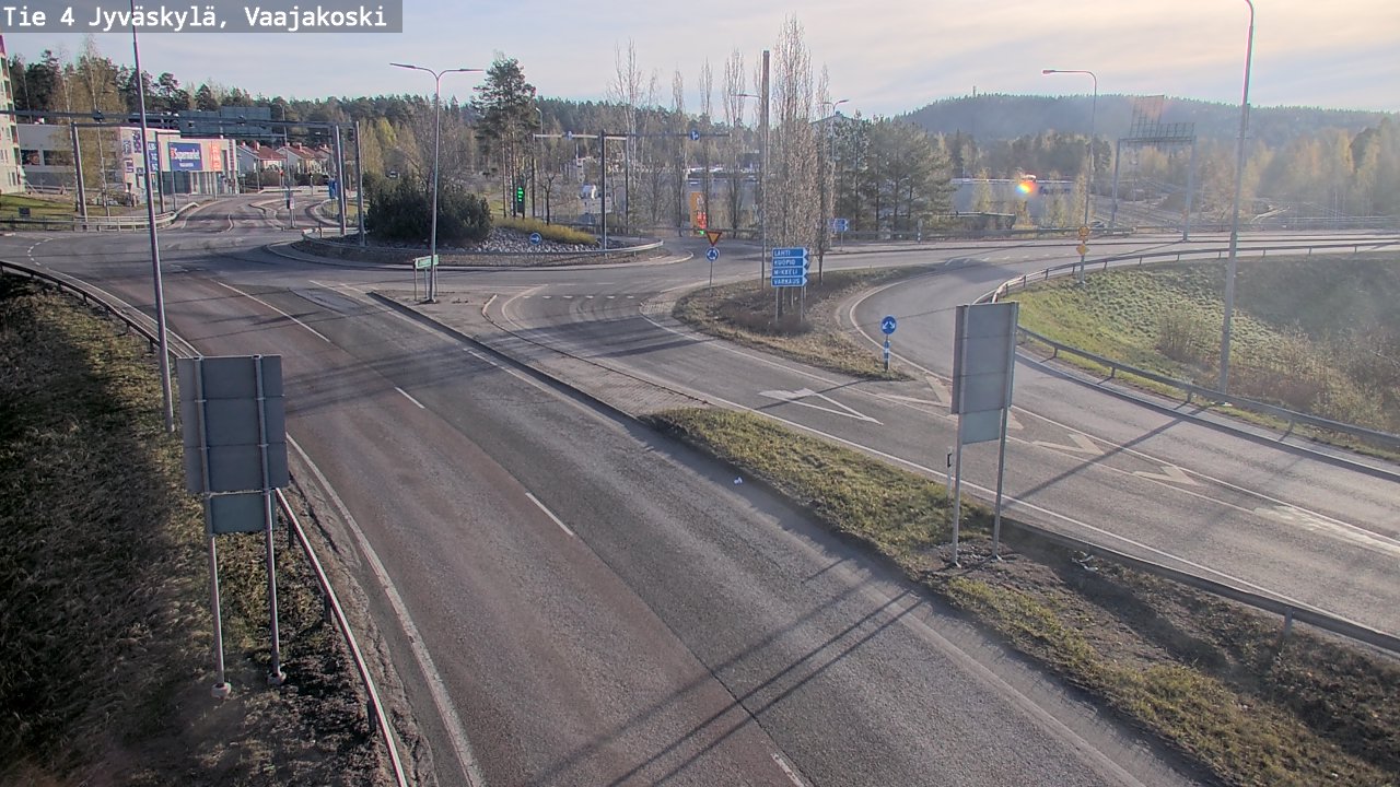 Weather Camera Image Road 4 Jyväskylä, Vaajakoski, Jyväskylä, Keski-Suomi