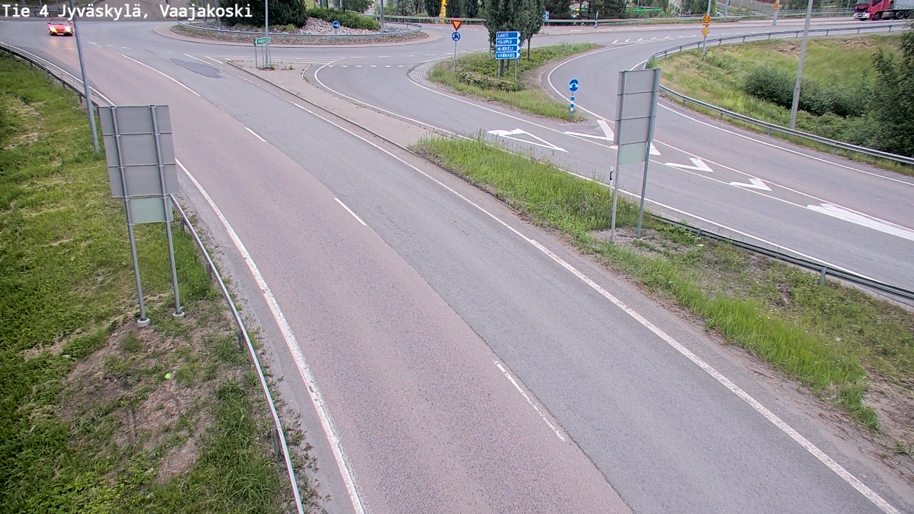 Kelikamerat Kuva Tie 4 Jyväskylä, Vaajakoski, Jyväskylä, Keski-Suomi