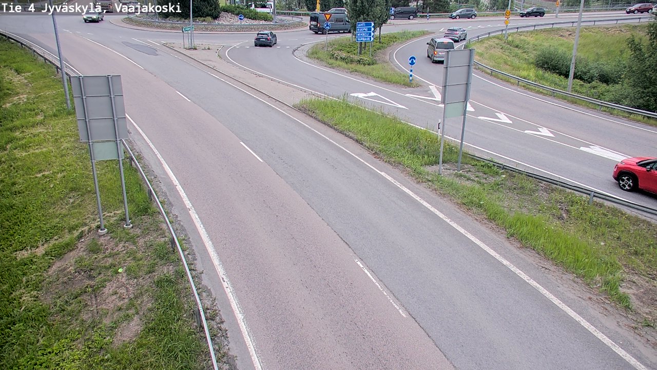Kelikamerat Kuva Tie 4 Jyväskylä, Vaajakoski, Jyväskylä, Keski-Suomi