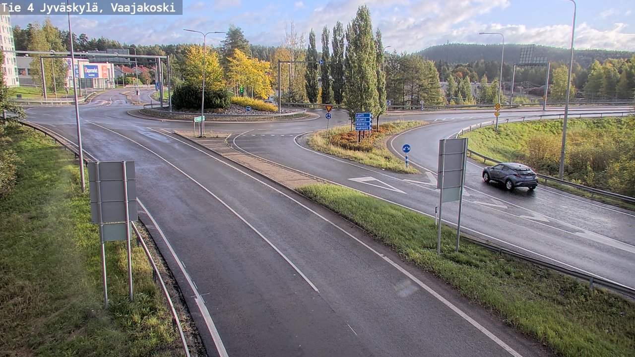 Kelikamerat Kuva Tie 4 Jyväskylä, Vaajakoski, Jyväskylä, Keski-Suomi