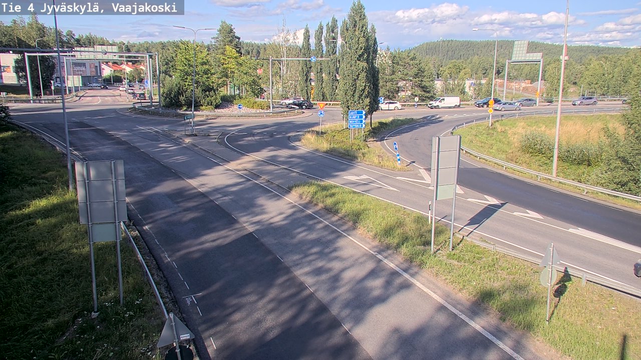 Kelikamerat Kuva Tie 4 Jyväskylä, Vaajakoski, Jyväskylä, Keski-Suomi