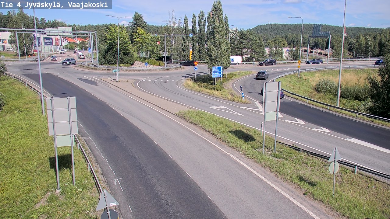 Kelikamerat Kuva Tie 4 Jyväskylä, Vaajakoski, Jyväskylä, Keski-Suomi