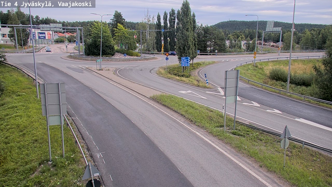 Weather Camera Image Road 4 Jyväskylä, Vaajakoski, Jyväskylä, Keski-Suomi