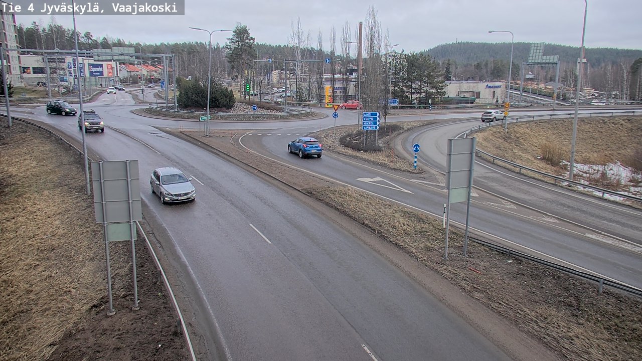 Kelikamerat Kuva Tie 4 Jyväskylä, Vaajakoski, Jyväskylä, Keski-Suomi