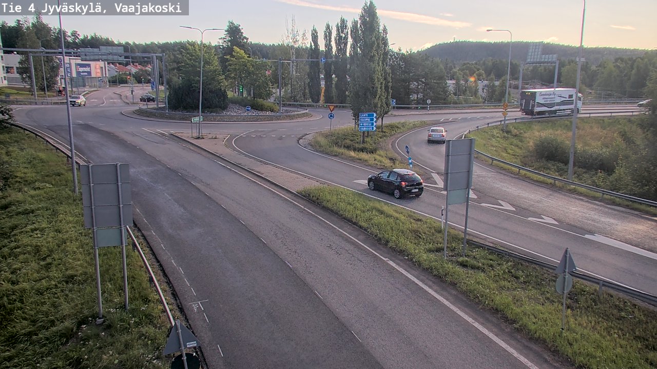 Kelikamerat Kuva Tie 4 Jyväskylä, Vaajakoski, Jyväskylä, Keski-Suomi