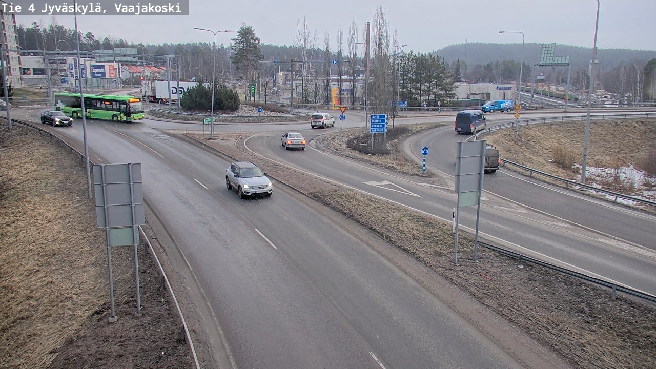 Kelikamerat Kuva Tie 4 Jyväskylä, Vaajakoski, Jyväskylä, Keski-Suomi