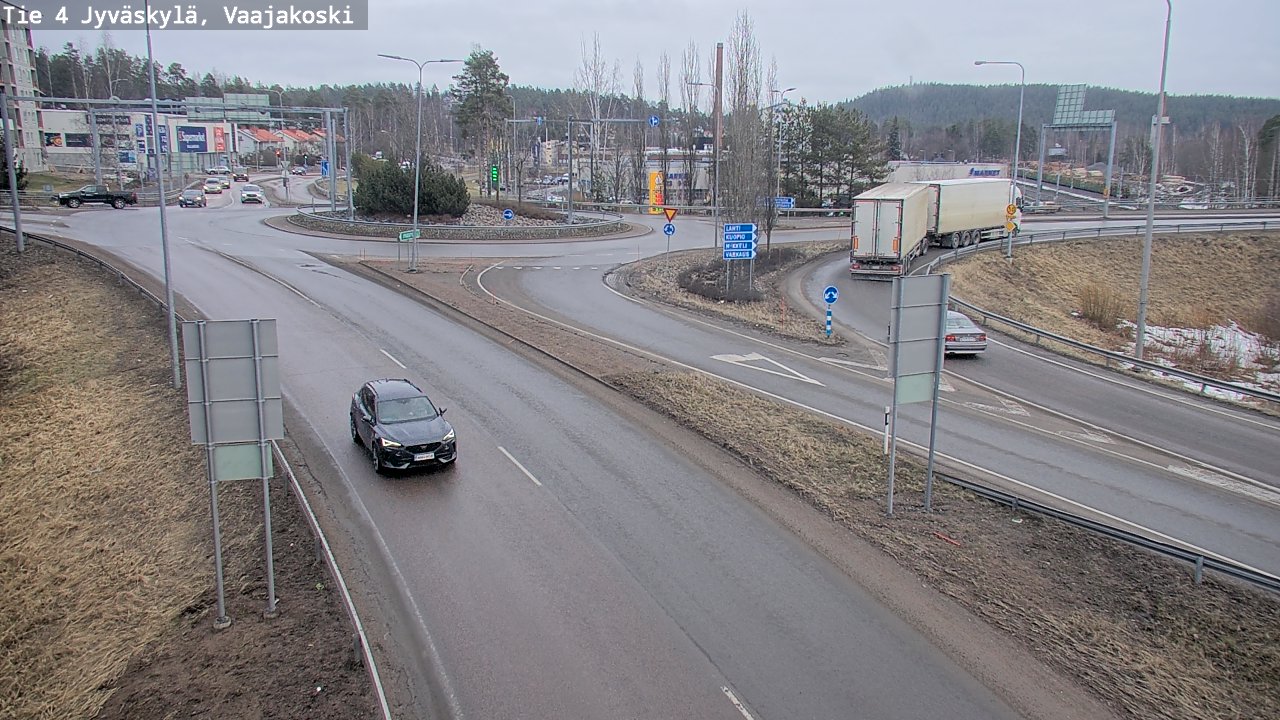 Kelikamerat Kuva Tie 4 Jyväskylä, Vaajakoski, Jyväskylä, Keski-Suomi