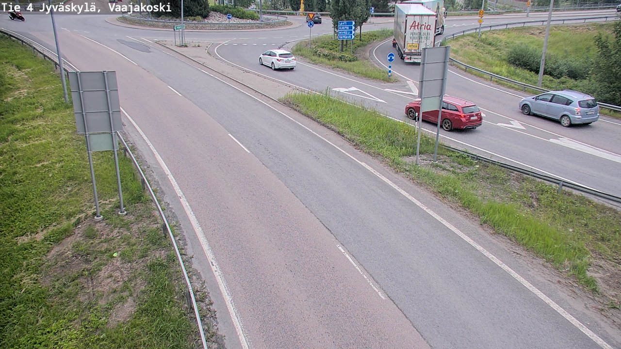 Kelikamerat Kuva Tie 4 Jyväskylä, Vaajakoski, Jyväskylä, Keski-Suomi