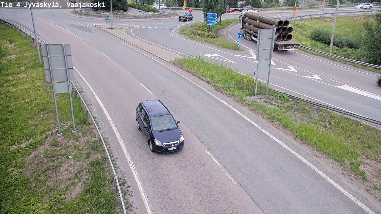Kelikamerat Kuva Tie 4 Jyväskylä, Vaajakoski, Jyväskylä, Keski-Suomi