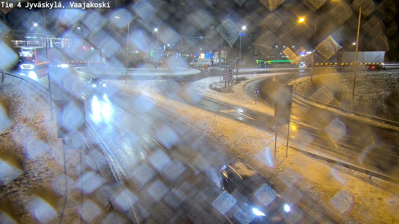 Weather Camera Image Väg 4 Jyväskylä, Vaajakoski, Jyväskylä, Keski-Suomi