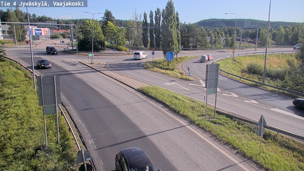 Kelikamerat Kuva Tie 4 Jyväskylä, Vaajakoski, Jyväskylä, Keski-Suomi