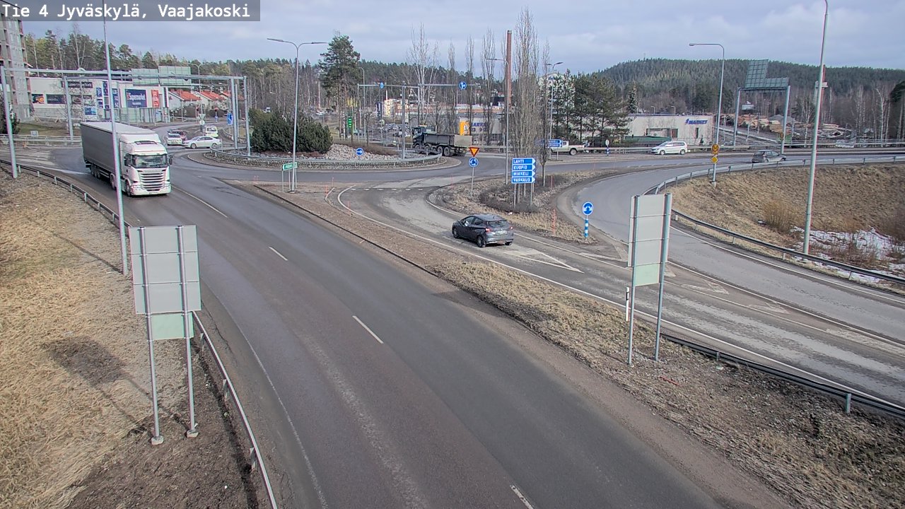 Kelikamerat Kuva Tie 4 Jyväskylä, Vaajakoski, Jyväskylä, Keski-Suomi