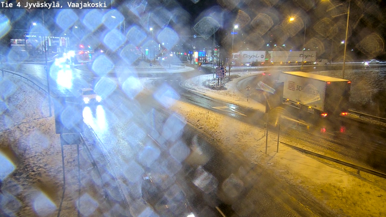 Weather Camera Image Väg 4 Jyväskylä, Vaajakoski, Jyväskylä, Keski-Suomi
